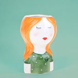 Vaso testa donna • 14,5 cm