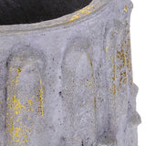 Vaso stone ceramica decorato • 34 cm