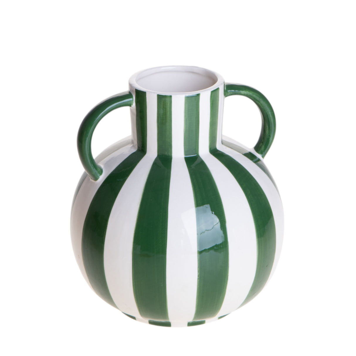 3 Pezzi • Vaso righe • 20 cm