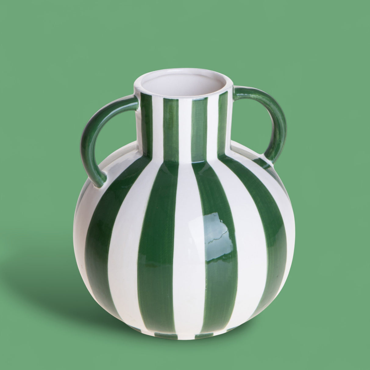 3 Pezzi • Vaso righe • 20 cm