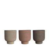 2 Pezzi • Set 3 cachepot • 14,5 cm