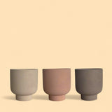 2 Pezzi • Set 3 cachepot • 14,5 cm