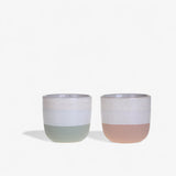 3 Pezzi • Set 2 cachepot • 12 cm