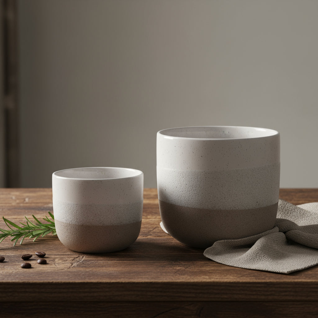 Set 2 cachepot • 20 cm