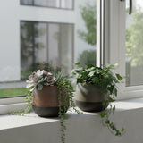 2 Pezzi • Set 2 cachepot • 13 cm