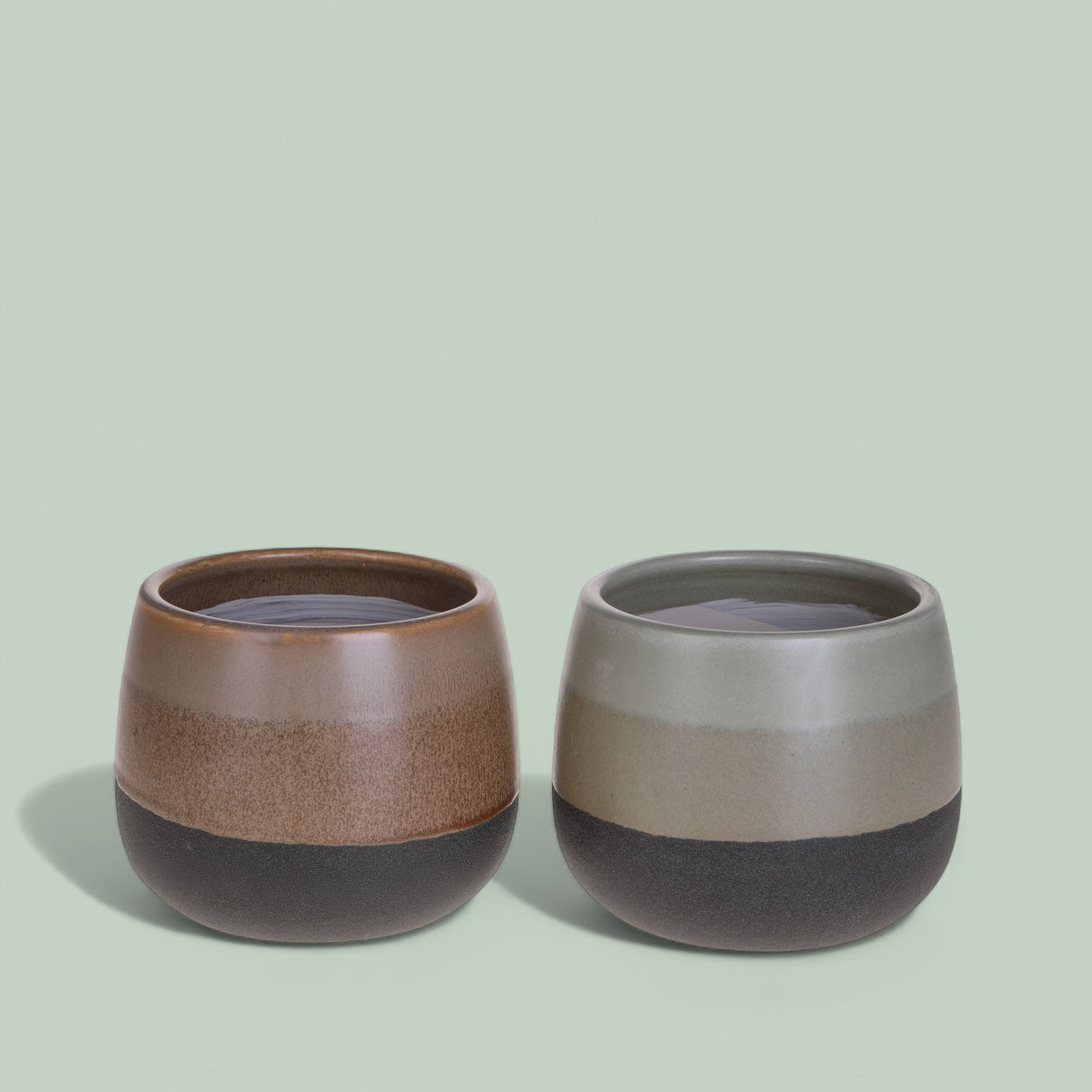 2 Pezzi • Set 2 cachepot • 13 cm