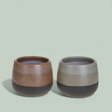 2 Pezzi • Set 2 cachepot • 13 cm