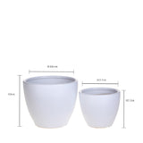 Set 2 cachepot • 26 cm