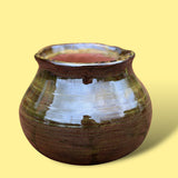 Vaso ceramica rotondo • 15 cm