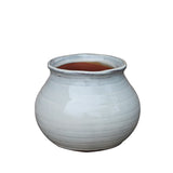 Vaso ceramica rotondo • 15 cm