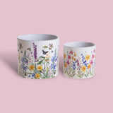 3 Pezzi • Set 2 vasi • 12 cm