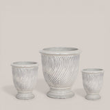 Set di 3  Vasi Onda • 39 cm