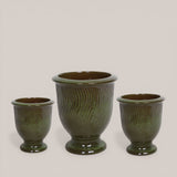Set di 3  Vasi Onda • 39 cm