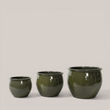 Set di 3 55-44- Vasi Bordo • 34 cm