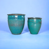 Vaso ceramica Set di 2 Vasi Conca • 34 cm