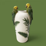 Vaso con Pappagalli • 37 cm