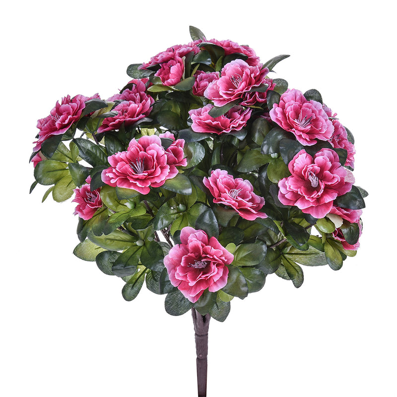 Cespuglio azalea artificiale 7 rami • 37,5 cm