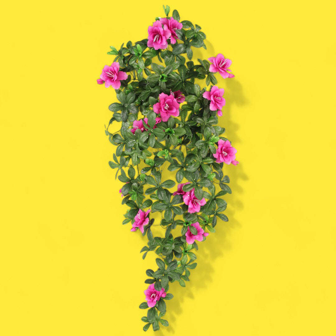 Fiori artificili di Azalea pendente • 80 cm