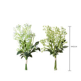 4 Pezzi • Cespuglio fiori artificiali gypsophila • 41,5 cm