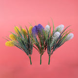 3 Pezzi • Bouquet artificiale mini eremurus per 5 fiori • 34 cm