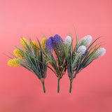 3 Pezzi • Bouquet artificiale mini eremurus per 5 fiori • 34 cm
