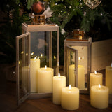 Set di 2 Lanterna Legno • 53 cm