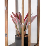 Set di 2 Lanterna Legno • 53 cm