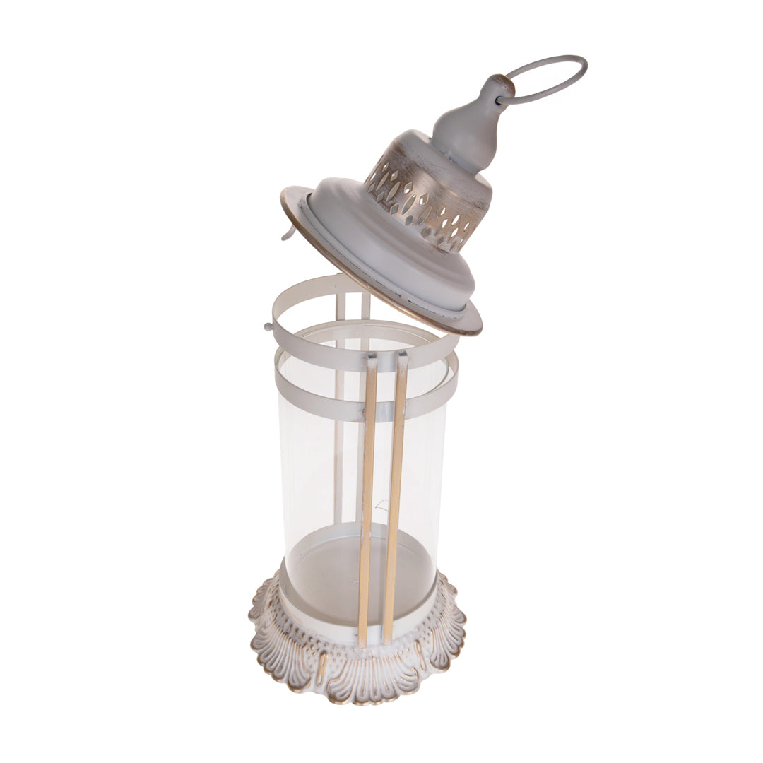 Lanterna metallo • H 42,5 cm
