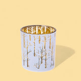 6 Pezzi •  Porta tealight Con Alberi  • 8 cm