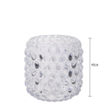 3 Pezzi •  Porta Candela Bubble  • 9 cm
