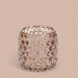 3 Pezzi •  Porta Candela Bubble  • 9 cm