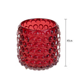 3 Pezzi •  Porta Candela Bubble  • 9 cm