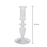 2 Pezzi •  Porta Candela singolo  • 16 cm