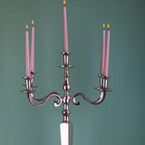 Candelabro metallo 5 bracci • 80 cm