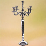 Candelabro metallo 5 bracci • 104 cm