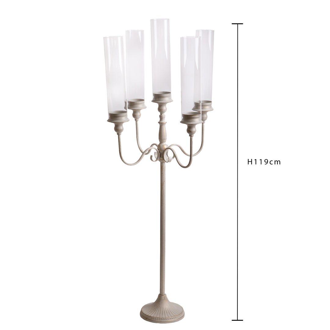 Candeliere per 5  • 119 cm