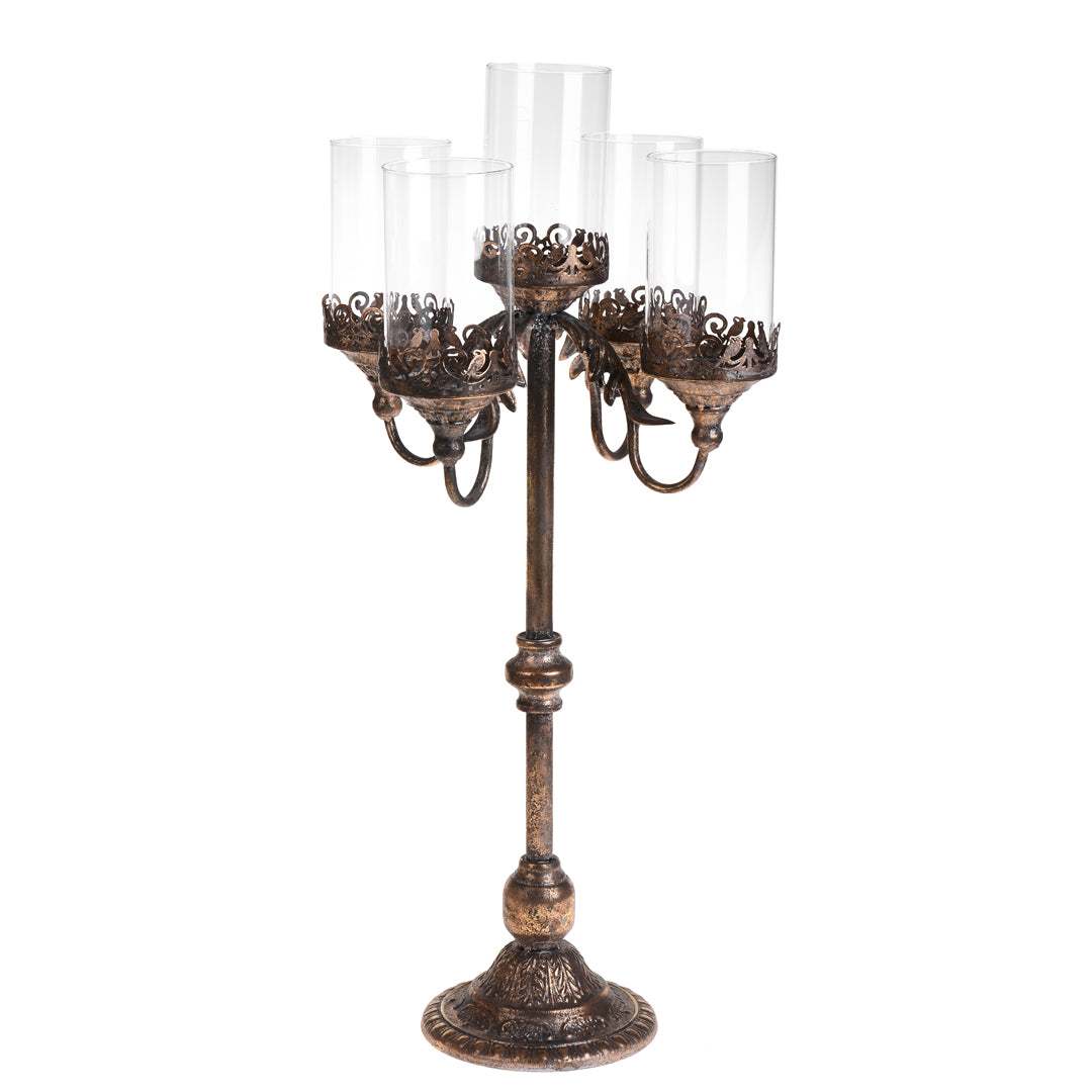 Candeliere 5 bracci • 72 cm