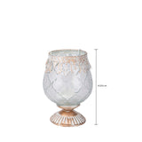 Porta tealight Decoro Metallo D.13 H20  • 20 cm