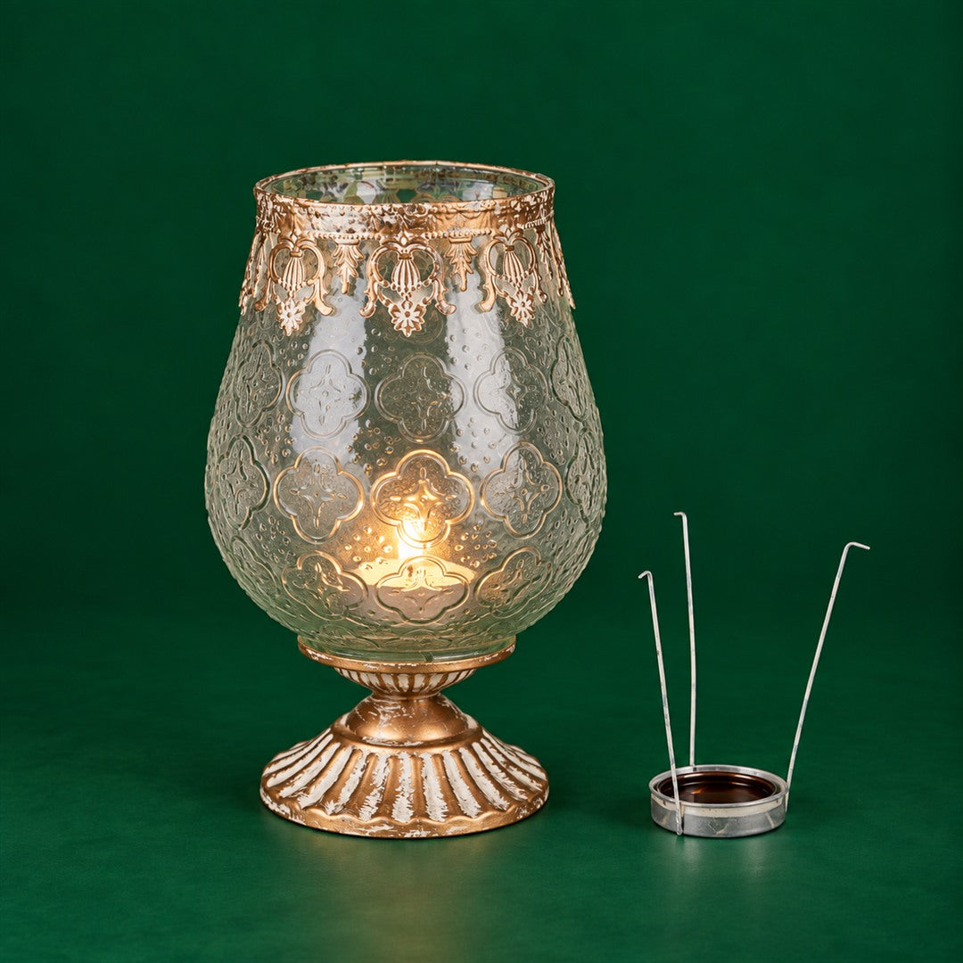 Porta tealight Decoro Metallo D.13 H20  • 20 cm