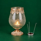 Porta tealight Decoro Metallo D.13 H20  • 20 cm