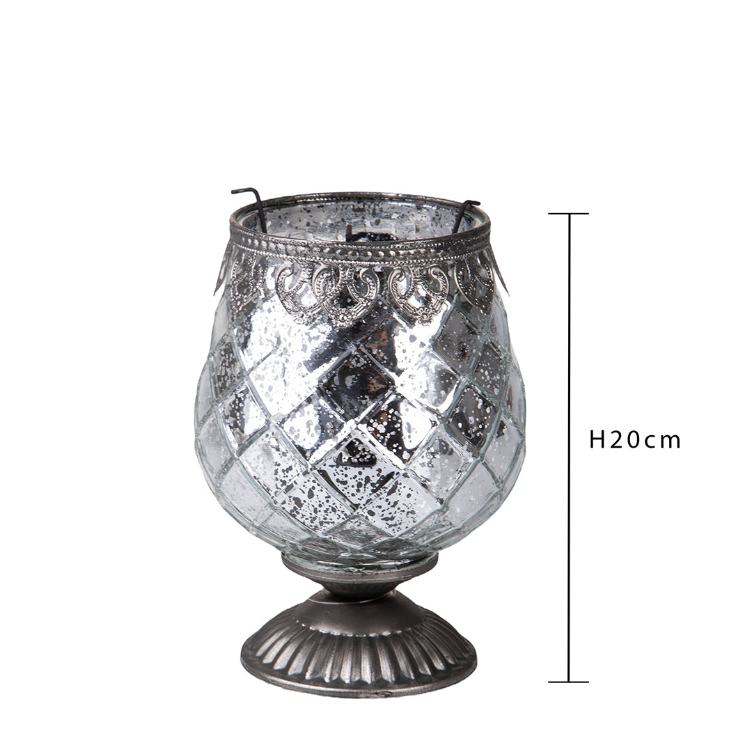 Porta tealight D.13 H20  • 20 cm