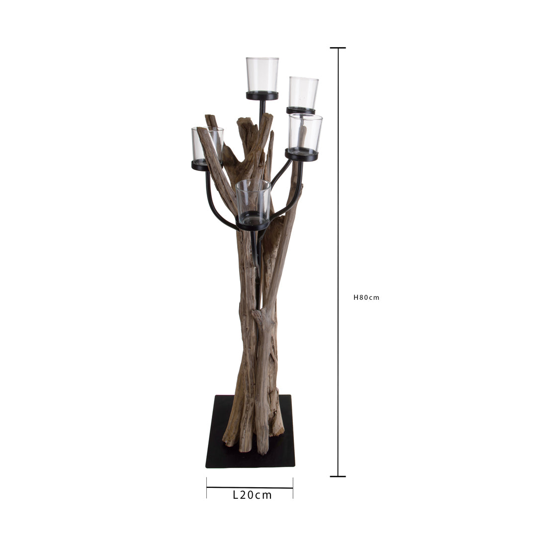 P/candeleAlbero • H 80 cm
