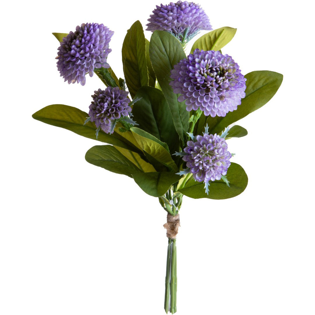Bouquet Ponpon Dalia 6 Fiori/ 21Fgl • 46 cm