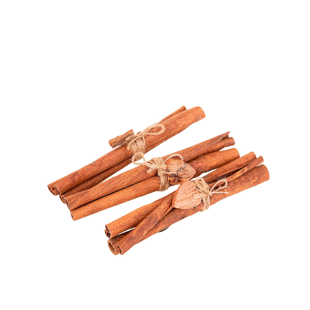 9 Pezzi • Cannella rotolo naturale • 20 cm