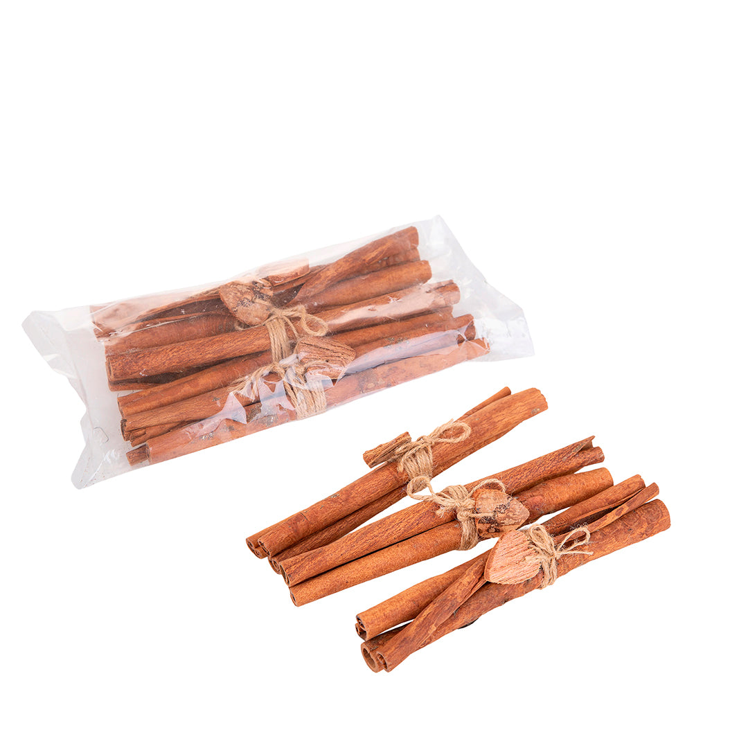 9 Pezzi • Cannella rotolo naturale • 20 cm