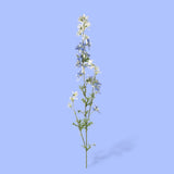2 Pezzi • Ramo di delphinium artificiale 3 fiori • 93 cm