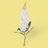 3 Pezzi • Fiore di violacciocca artificiale • 95 cm