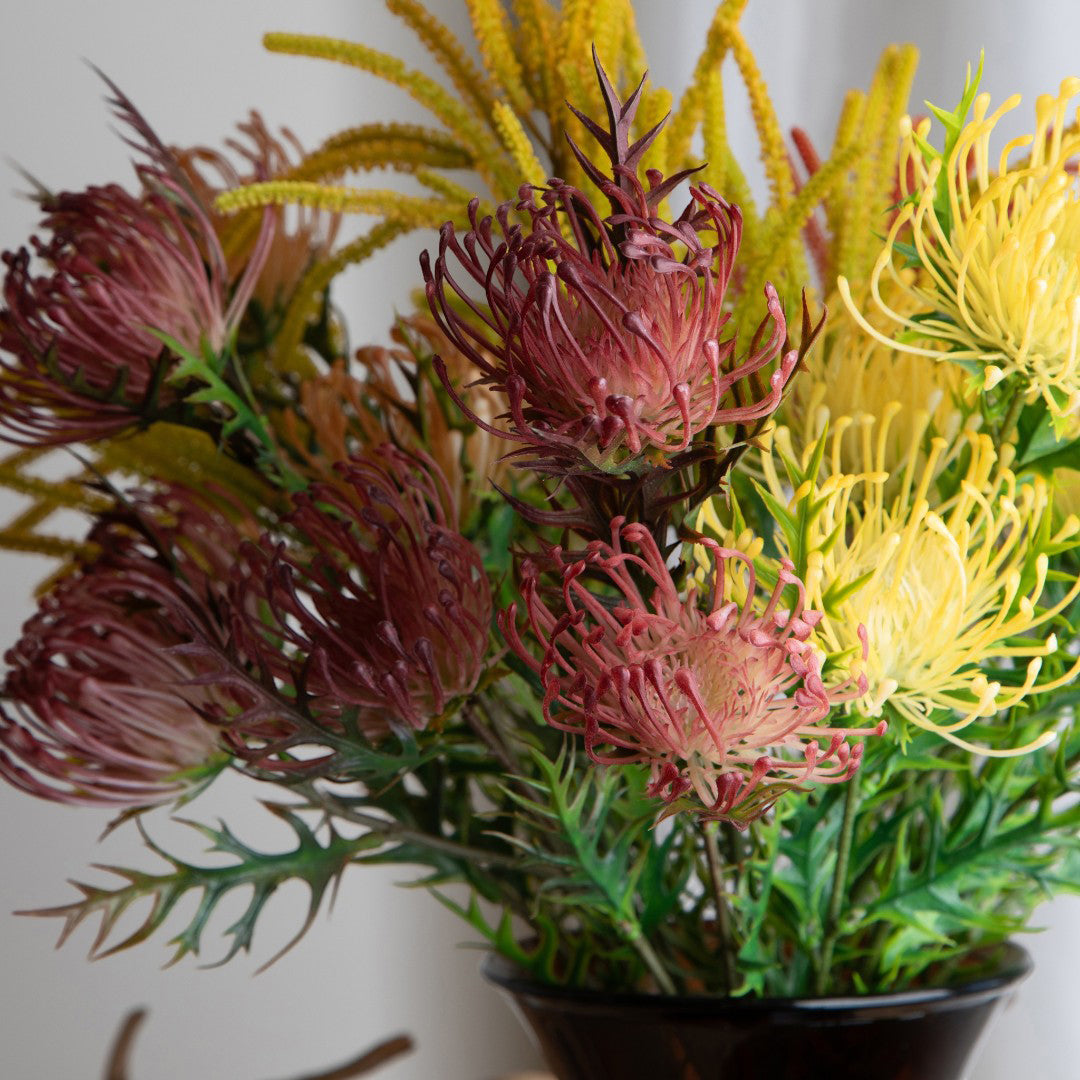 Protea per 3 fiori • 61 cm