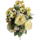 Bouquet Peonie/Campanule Frontale • 55 cm