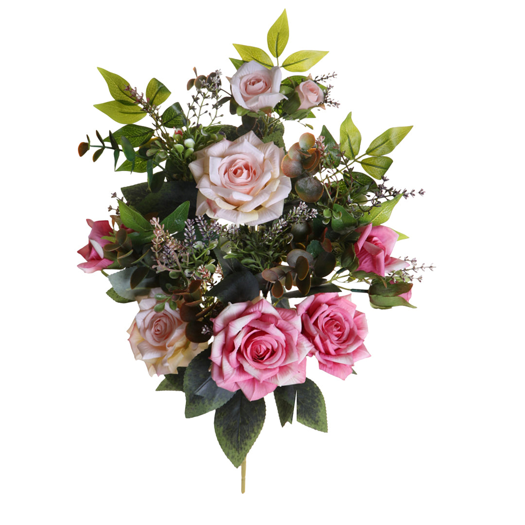 Bouquet Rose Frontale • 55 cm